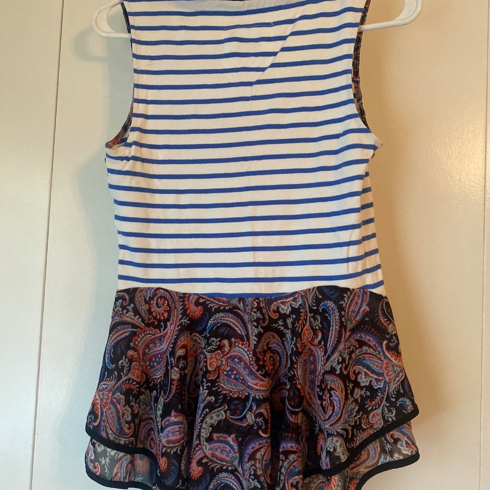 Cute mixed pattern top - Picture 4 of 4